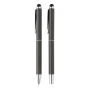 Swiss Peak deluxe pen set in PU etui, zwart