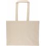 Katoen (180 g/m²) boodschappentas Novi khaki (écru)