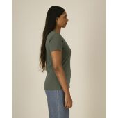 Stella Expresser 2.0 - Dagelijks fitted T-overhemd met een vrouwelijk cut - Khaki (3XL)