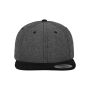 Chambray-Suede Snapback black/black one size