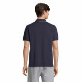 PALERMO - PALERMO POLOSHIRT - L - Franse Marine/wit