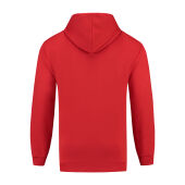 L&S Sweater Hooded red 3XL