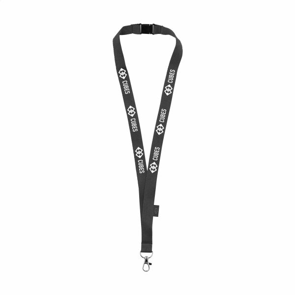 Lanyard Safety GRS RPET 2 cm tour de cou