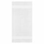 Sophie Muval handdoek gerecycled 100x50 cm, 450 gr/m² - Wit