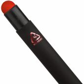 Aluminium rubberen balpen Formentera rood