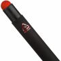 Aluminium rubberen balpen Formentera rood