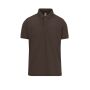 MY POLO 180 Heren korte mouwen roasted coffee 3XL