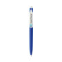 Vibe GRS certified R-ABS pen met ultra vloeiende inkt, blauw, wit