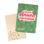 Bloeiconfetti Bloeiend Nieuwjaar - A5 kaart in kraft envelop Bloeiconfetti Bloeiend Nieuwjaar - A5 kaart in kraft envelop