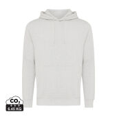 Iqoniq Rila lichtgewicht gerecycled katoen hoodie, ongeverfd lichtgrijs (L)