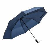 Volledig automatische stormvaste pocket-paraplu MISTRAL marineblauw