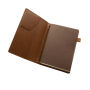 Daily Notes Binder 3-in-1 hervulbaar PU notitieboek, bruin