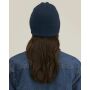 Fielder - Jersey knit beanie met een zacht interior - French Navy (OS)