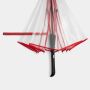 VIP - Automatische paraplu rood, transparant VIP - Automatische paraplu rood, transparant