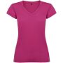 Victoria damesshirt met V-hals en korte mouwen - Rossette - 3XL