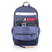 Bobby Soft, anti-diefstal rugzak, donkerblauw, zwart