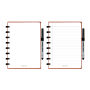 Correctbook Linnen Hardcover A5 - Rusty Red - Standaard mix