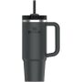 Stanley Quencher® H2.0 FlowState™ 890 ml gerecyclede, roestvrijstalen, geïsoleerde beker - Zwart