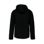 Heather herenvest met capuchon Dark Grey Melange 3XL