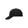 6 Panel Raver Sandwich Cap black/orange