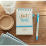 MITO SET - A6 Gerecycled karton notebook - Turquoise