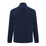 IQONIQ Talung gerecycled polyester fleece jas met rits, donkerblauw (L)