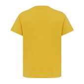 Iqoniq Koli kids lichtgewicht gerecycled katoen t-shirt, ochre yellow (13-14 y)
