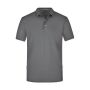 Men's Pima Polo carbon 3XL
