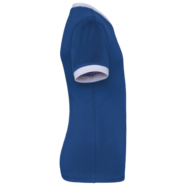 Kinder rugbyshirt met korte mouwen Dark Royal Blue 12/14 jaar Kinder rugbyshirt met korte mouwen Dark Royal Blue 12/14 jaar