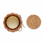 PUMKIN - Vanille plantaardige waskaars - Bruin