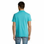 SUMMER II - SUMMER II HEREN Polo 170g - L - Atolblauw