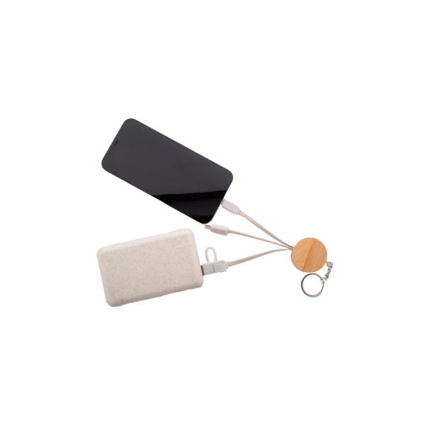 Mugory - sleutelhanger met USB-oplaadkabel