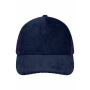 6 Panel Corduroy-Mesh Cap Organic Cotton navy/navy one size