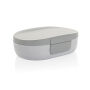 Avira Atlas RCS recycled PP 700ML lunchbox, white, grey