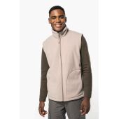 Bodywarmer van microfleece heren French Navy Heather M