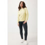 IQONIQ Etosha lichtgewicht gerecycled katoen sweater, cream yellow (XXXL)