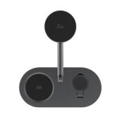 Quantum RCS ultra-fast 25W magnetische lader, grijs, zwart