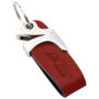 Sleutelhanger & flesopener P02606, Kunstleder, Bordeaux