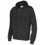 Cottover Gots Full Zip Hood Man black 3XL