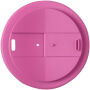 Americano® Eco 350 ml gerecyclede beker met spill-proof deksel - Roze/Wit