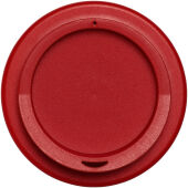 Americano® Eco 350 ml gerecyclede drinkbeker - Zwart/Rood Americano® Eco 350 ml gerecyclede drinkbeker - Zwart/Rood