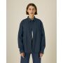 Worker Shirt - Het unisex relaxed overhemd - G.Dyed Navy (XL)