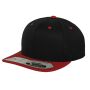 110®  FITTED SNAPBACK, BLACK / RED, One size, FLEXFIT