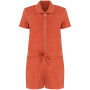 Ecologisch badstof jumpsuit voor dames Pomelo L
