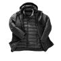 Recycled 3In1 Padded Ripstop Jacket - Black - XS