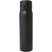 Sika 450 ml geïsoleerde fles van RCS-gecertificeerd gerecycled roestvrij staal - Zwart