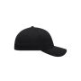 6 Panel Elastic Fit Baseball Cap black L/XL