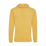Iqoniq Jasper gerecycled katoen hoodie, ochre yellow (XXL)