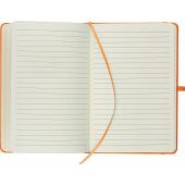 Gerecycled notitieboekje A5 Bloom - oranje