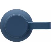 Gerecycled roestvrijstalen dubbelwandige drinkfles (500 ml) Sena zwart